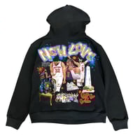 Image 2 of Old Love New Love Hoodie (Black)
