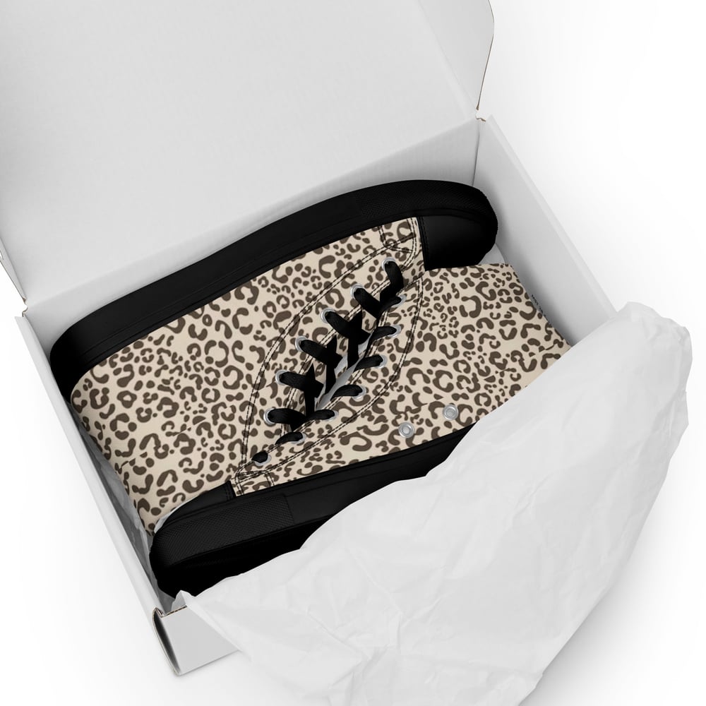 ZEN EXP - “RAWR!” Women’s high top canvas shoes