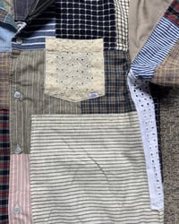 Image 3 of Recycled Patchwork Cuban Collar Shirt