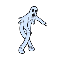 Koko the Clown - Ghost Dance Pose Enamel Pin