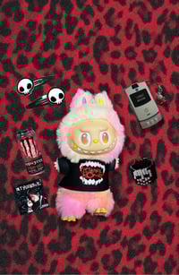 Image 3 of Labubu Emo band tees 