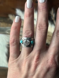 Image 4 of Silver Spur Band Ring