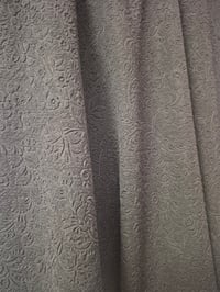 Image 3 of Kylie Jane Tulip skirt brocade black floral 