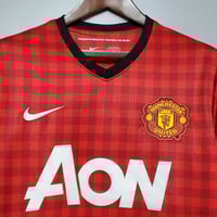 Image 3 of Manchester United 11/12 Retro Home Jersey