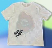 Image 2 of “WET” HAND PAINTED T-SHIRT 2XL