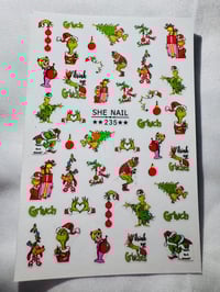 Image 1 of Grinch sticker 2 