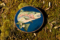 Image 1 of Trout on Birch Rounds