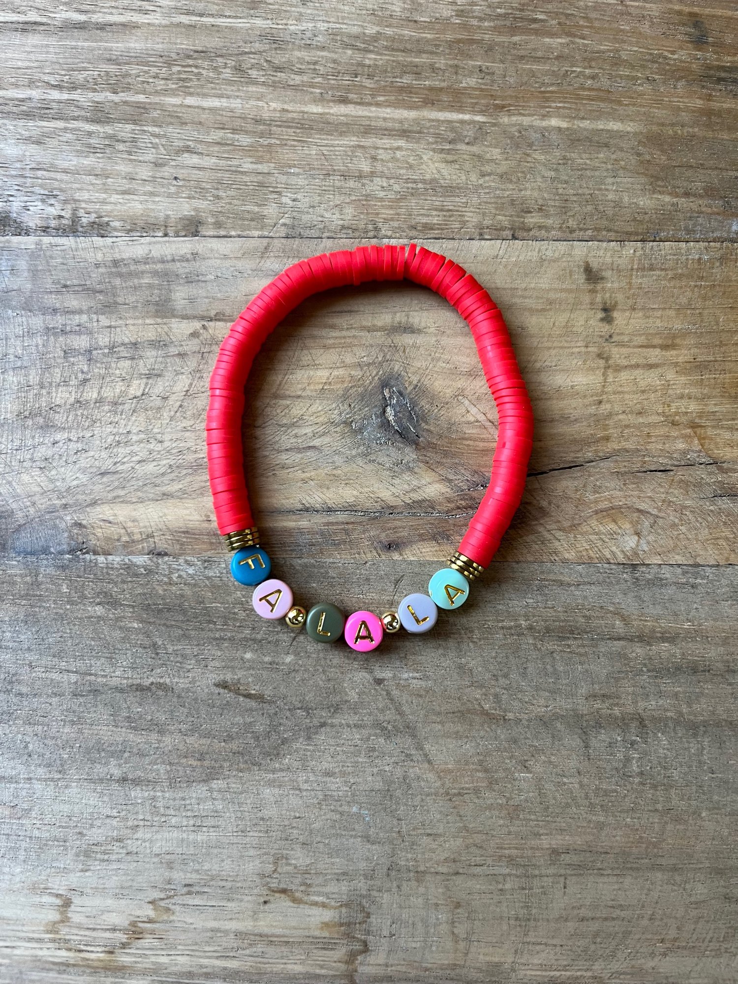 Image of Red Fa La La pink