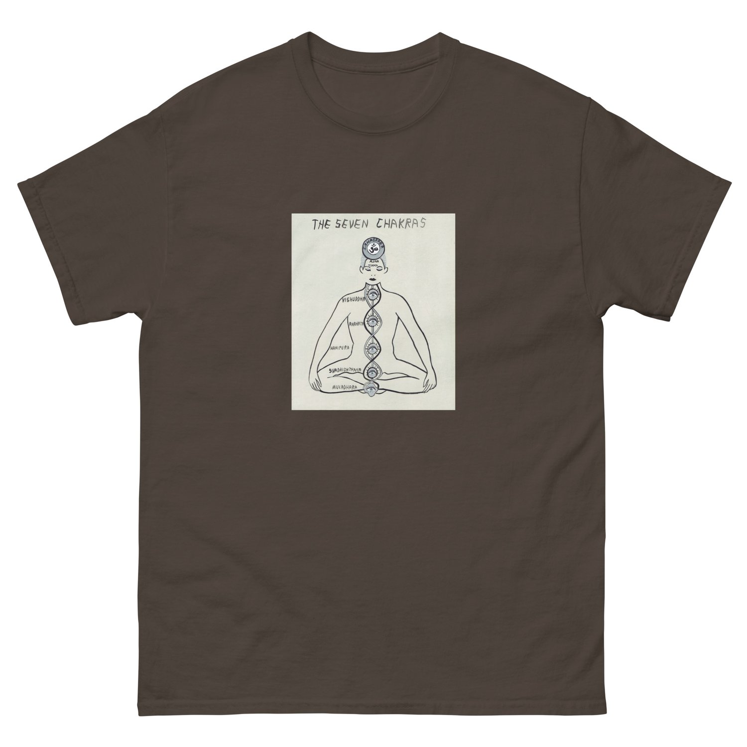 Image of THE SEVEN CHAKRAS T-SHIRT 