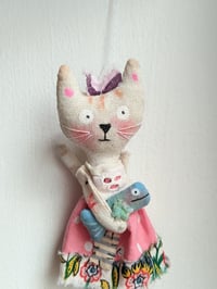 Image 2 of Kitty and friend brooch 