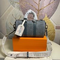 Image 2 of DENIM GETAWAY DUFFEL BAG