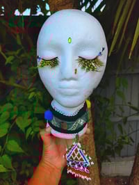 Image 5 of Fez choker pompom triangle