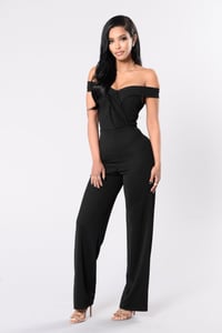 Image 1 of Fashion Nova Women's 'Let Me Explain' Black Jumpsuit