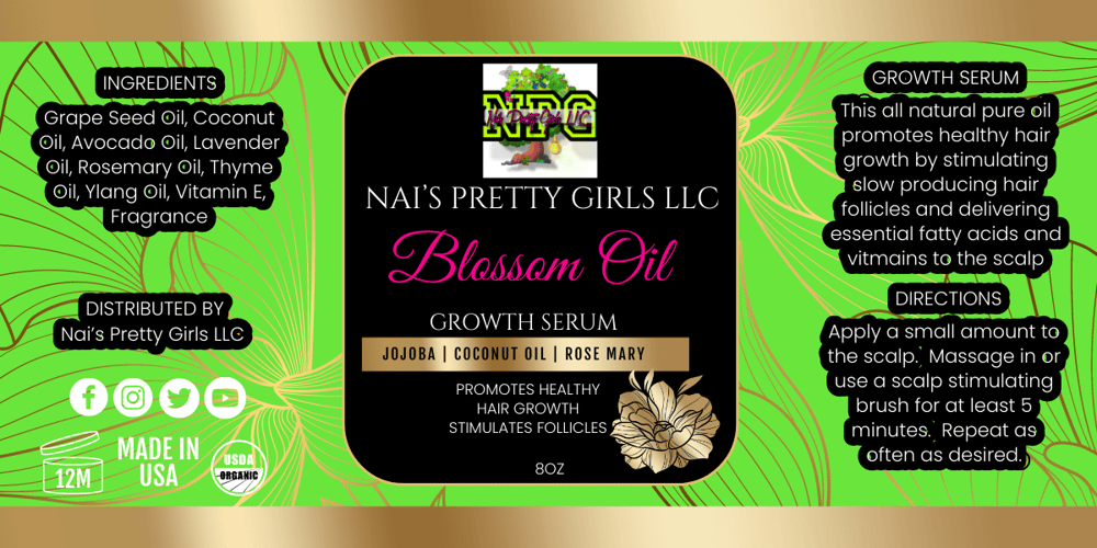 Image of NPG Blossom Oil (Stimulating Retention Oil)