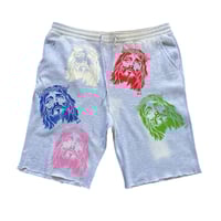 Image 1 of JESUS FACE SHORTS