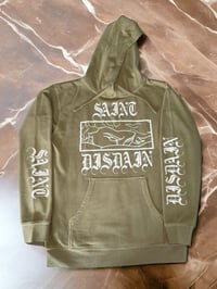 Image 3 of Saint Disdain Logo Hoodie in Sandstone