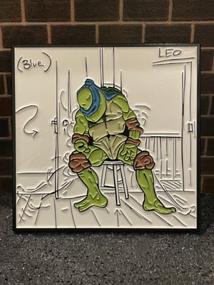 Image of 3" Leo & Don Sketch Pin Set