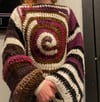 Magic spiral sweater 