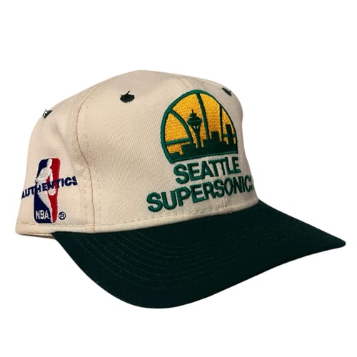 Image of Vintage Seattle SuperSonics Fitted Cap