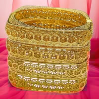 Image 3 of Elegant Charm Buckle Bangle Set