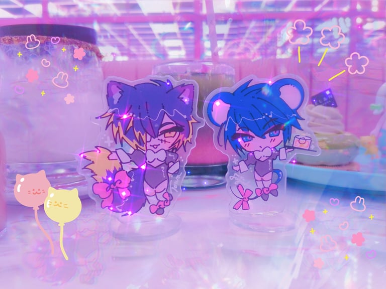 Nitro+Chiral BL Acrylic Standees 8cm Image 4