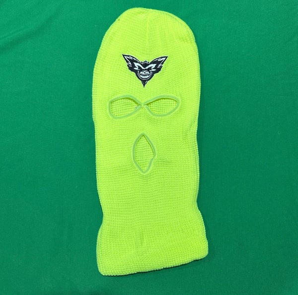 Image of Gremlin House Neon Ski Mask (Yellow) 
