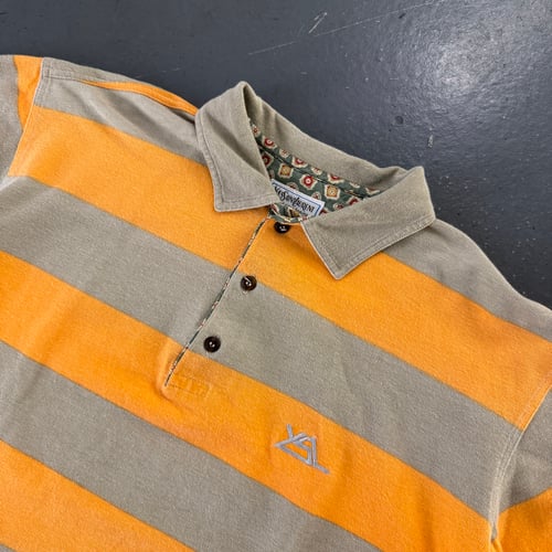 Image of 1980s YSL polo shirt, size small 