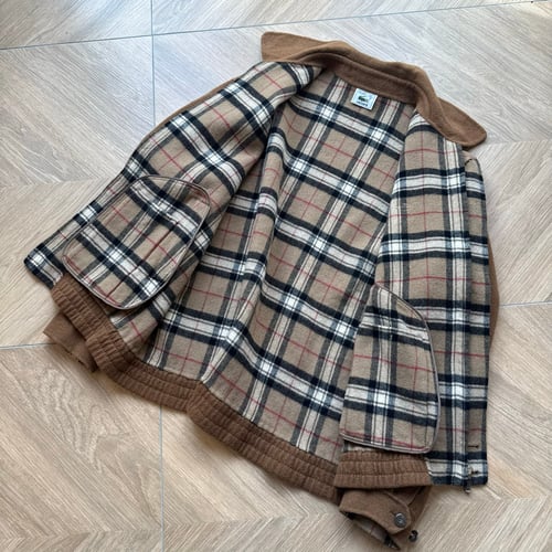 Image of Lacoste Wool Harrington Jacket, Size Large