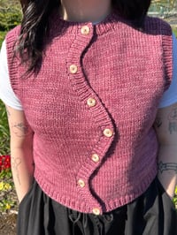 Image 9 of Peony Cardigan Knitting Pattern