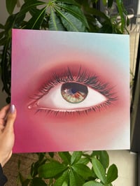 Image 1 of “Pleasant Eye” 12”x12” Canvas Print