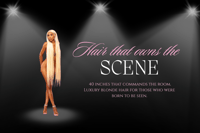 Image 1 of THE ICONIC- 40” BLONDE (PRE-ORDER ONLY)