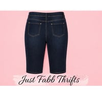 Image 6 of New Sz.22W D-Jeans Denim Capri #384*15