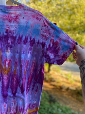 Image of MEDIUM Mom I'm Scared Come Pick Me Up Tie Dye Shirt 2