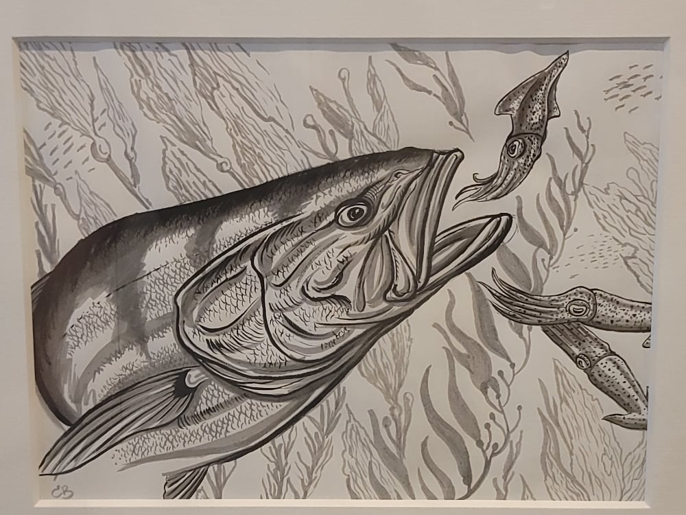 Image of Original waterbrush sketches