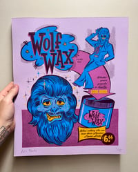 Wolf Wax Poster