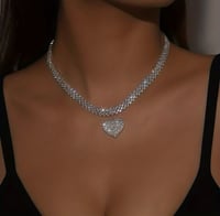 Image 1 of Heart Pendent Necklace