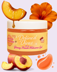 Image 1 of Glossy Peach Hibiscus Gel 