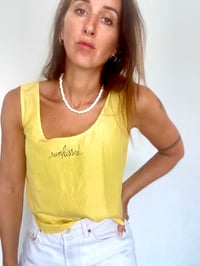Image 1 of Top en soie "sunkissed"
