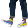 I'm A Little Abstract Men’s High Top Canvas Shoes