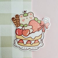 Image 1 of Bear cake sticker