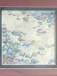 Image 3 of Watercolour Rocky Shore On Paper