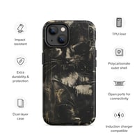 Image 22 of Cuddling Black Cats Goth Inspired Tough Case for iPhone®