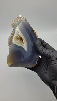 Image 6 of 1.78lb Agate Druzy Rough Edge Natural Crystal 