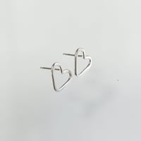 Image 2 of Open Heart Studs