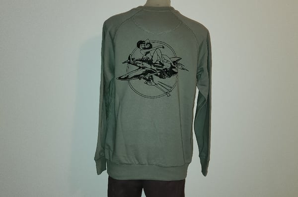 Image of Sykotic Airlines Crew Neck (Sage)