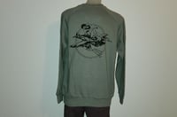 Image 1 of Sykotic Airlines Crew Neck (Sage)