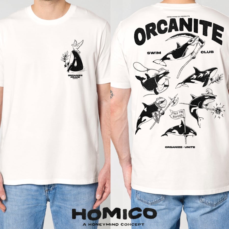 Image of ORCANIZE PEACE / ORCANITE SHIRT PREORDER