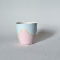 Image 3 of Blue and Pink Tumbler 