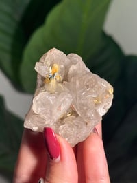 Image 2 of NATURAL EXPOSED RUTILE SMOKEY QUARTZ POINT -BRAZIL- M