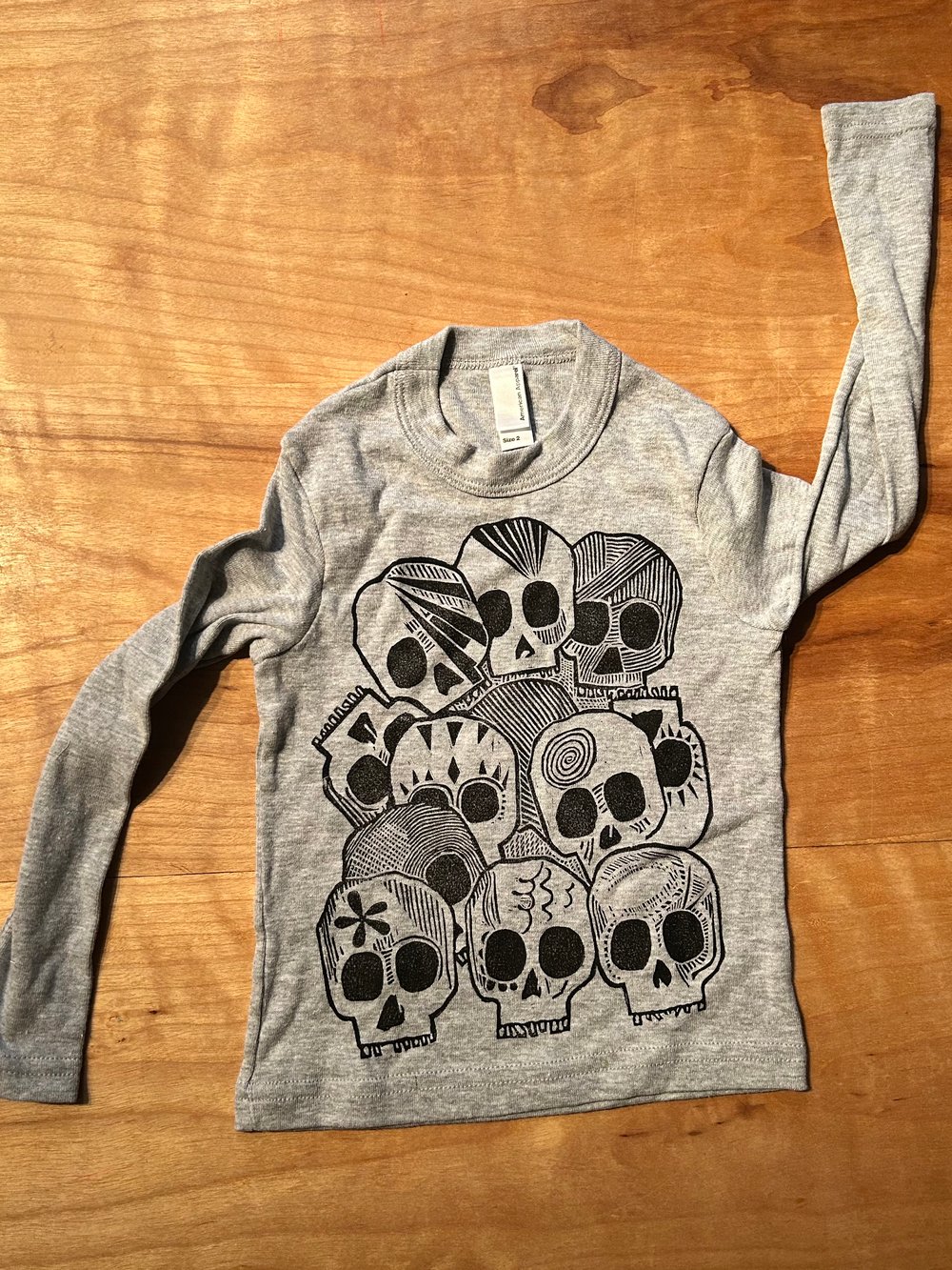 Skull Pile - Kids 100% Cotton Tshirt